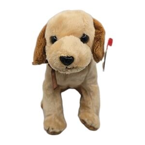 2004 Ty Beanie Baby "Badges" Retired Golden Retriver Puppy Dog BB13
